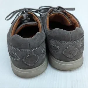 Clarks | Shoes | Clarks 825 Mens Gray Leather Oxford Loafers  display picture 2